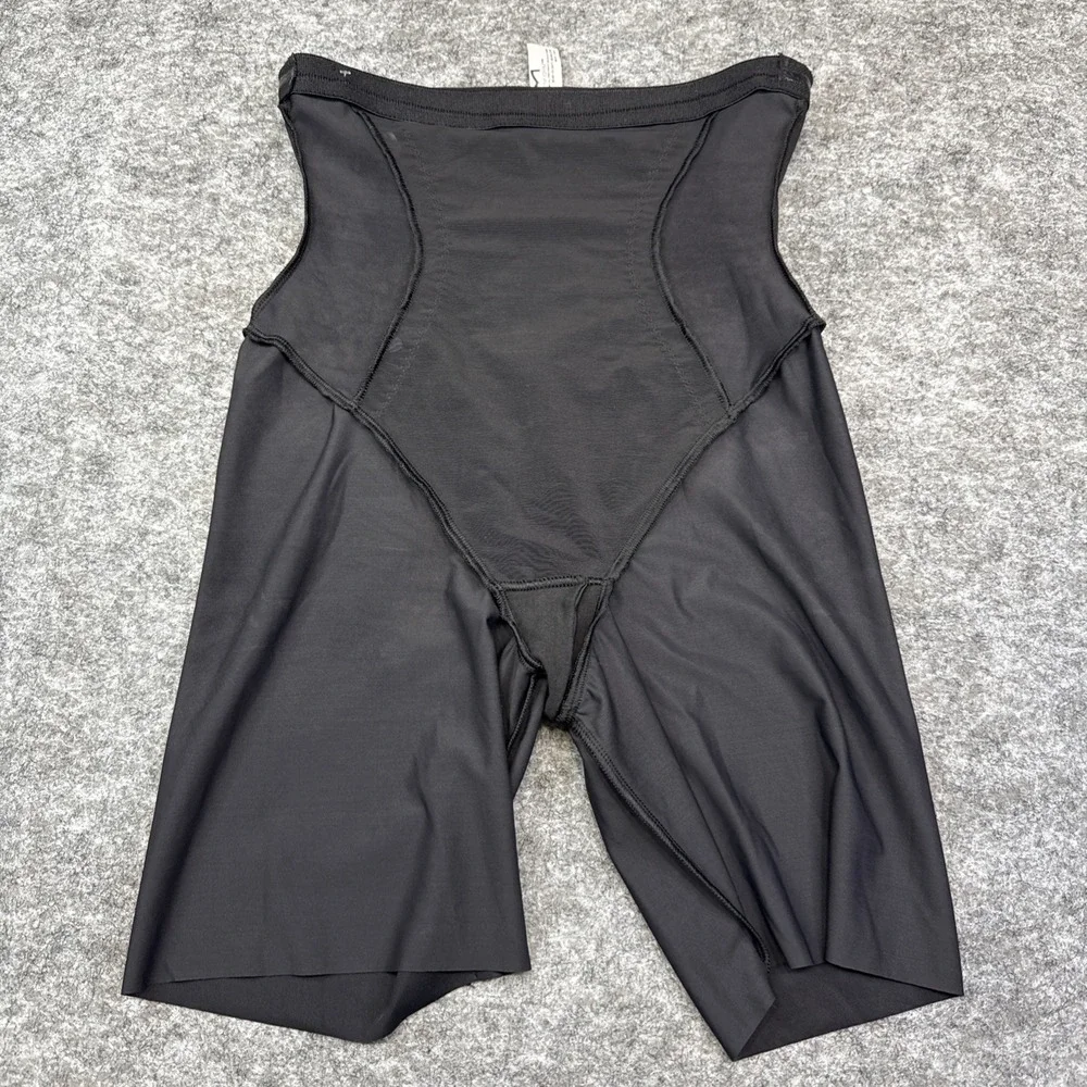 NWT Maidenform Firm Foundations High Waist Thigh‎ Slimmer shapewear black medium